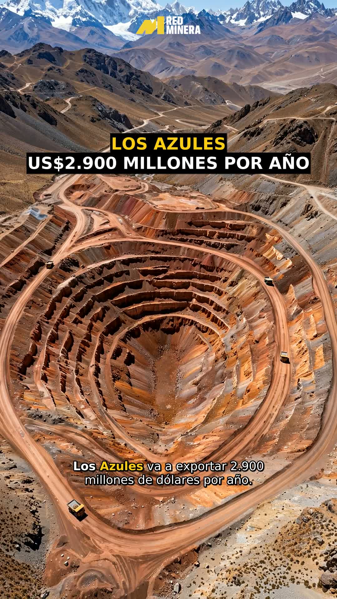 Los Azules apunta a exportar US$2.900 millones de cobre por año