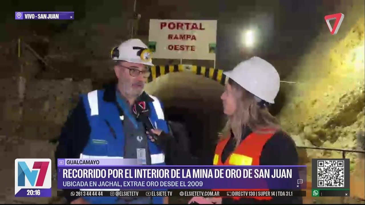 RECORRIDO POR EL INTERIOR DE LA MINA DE ORO DE SAN JUAN